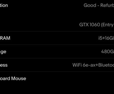 Is this a good pc for SteamVR games? (check comments)