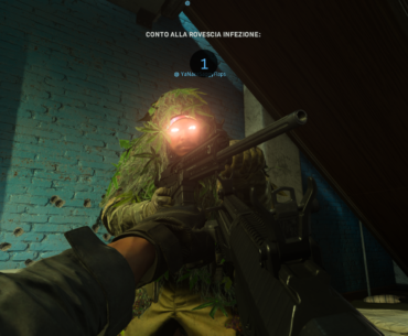 Glowing eyes glitch