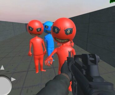 Blue & Red Alien - Fps Shooting Games 3D - Android Gameplay #3