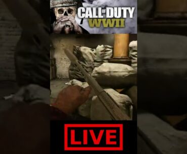 Playing Peek-A-Boo On CoD WWII! #Shorts