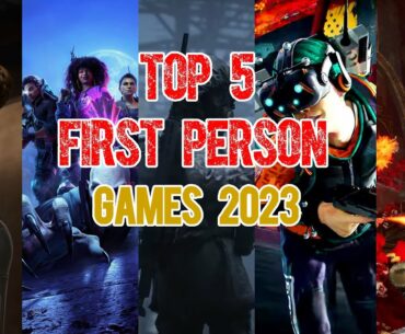 TOP 5 FIRST PERSON SHOOTER (FPS) ACTION GAMES RELEASE IN 2023 | PS5 XBOX PC SWITCH