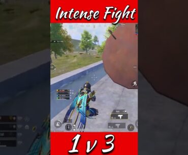 Bgmi op 1 v 3 | Intense Fight