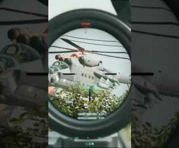 destroying chopper with sniper gun #shorts #gameplay #fpsgames #battlefield2042