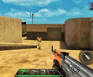 Gunfight Hero: Offline FPS Games - Android Gameplay Walkthrough 2022 | Counter Strike Games
