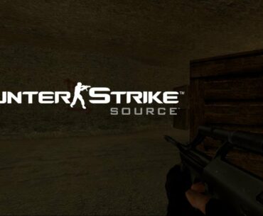 Counter-Strike: Source-2020 Gameplay-de_dust2 #1 first-person shooter video game.