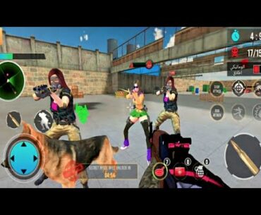 Real commando strike - fps shooting games _ Android Gameplay