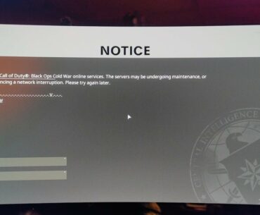 I am unable to connect to Call of Duty Black Ops Cold War network online. I bought the game today and tried it a million times. All my drivers are updated and I can play other games including MW 2.0. Can anyone help?
