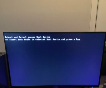 Just bought a new gaming pc and this is what comes up when I turn it on what do I do now ?
