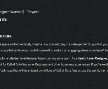 New job posting at Treyarch suggests Outbreak will return in the next COD Zombies installment