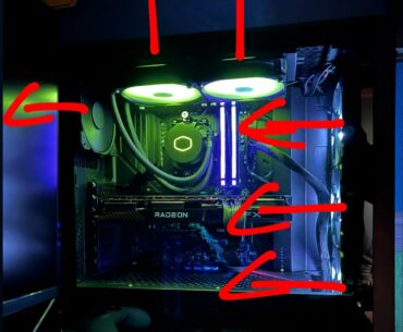 Y’all think this is fine for airflow? Temps seem just fine but curious if I should change anything. Thanks!