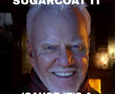 He is not gonna sugarcoat it, 'cause he knew its a shitshow.