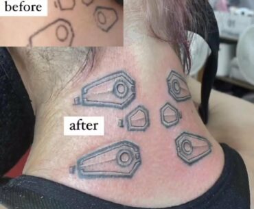 I've seen a few cyberpunk tattoos, so here'sy offering