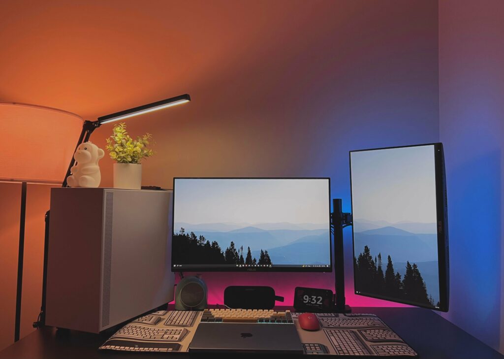 A typical student setup