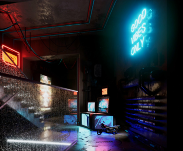 Abandoned basement animation