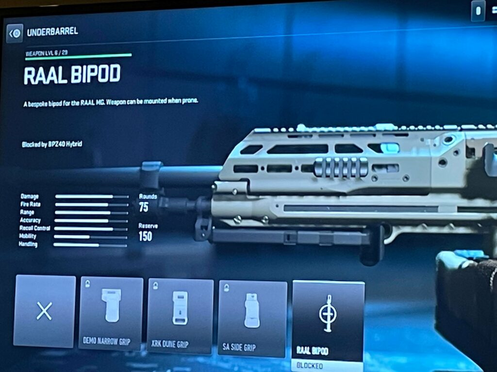 Can’t mount a bipod cause the optic blocks it? WTF? This is ridiculous