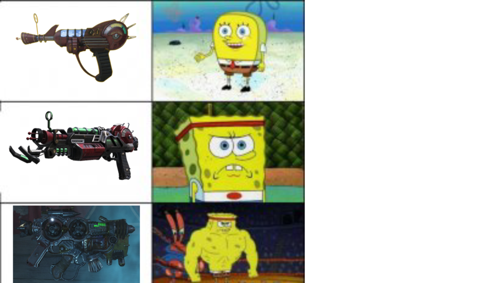 ray gun 1 2 and 3