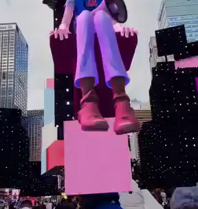 Google x Gorillaz AR experience
