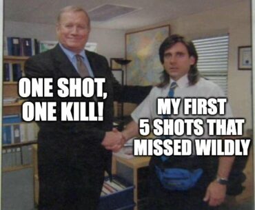 I'm just not a good sniper