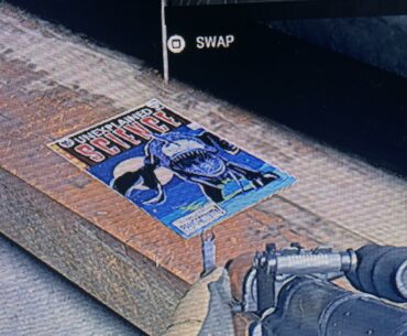 My personal 2nd favorite radioactive beast is in DMZ! It almost feels like they’re teasing me. First the movie poster in CW now this! What’d I do for an IW continuation