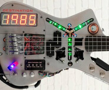 These awesome cyberpunk guitars