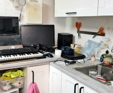 My new working corner