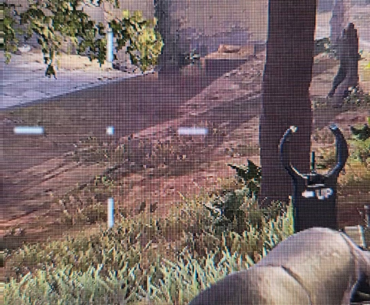 Weird block textures. Happens no matter what game settings/resolution I change to. Only appears at the same locations on a few maps..