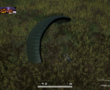 This is my death cam for context. Can someone explain what just happened? There was no audio of this guys parachute when it happened in game.