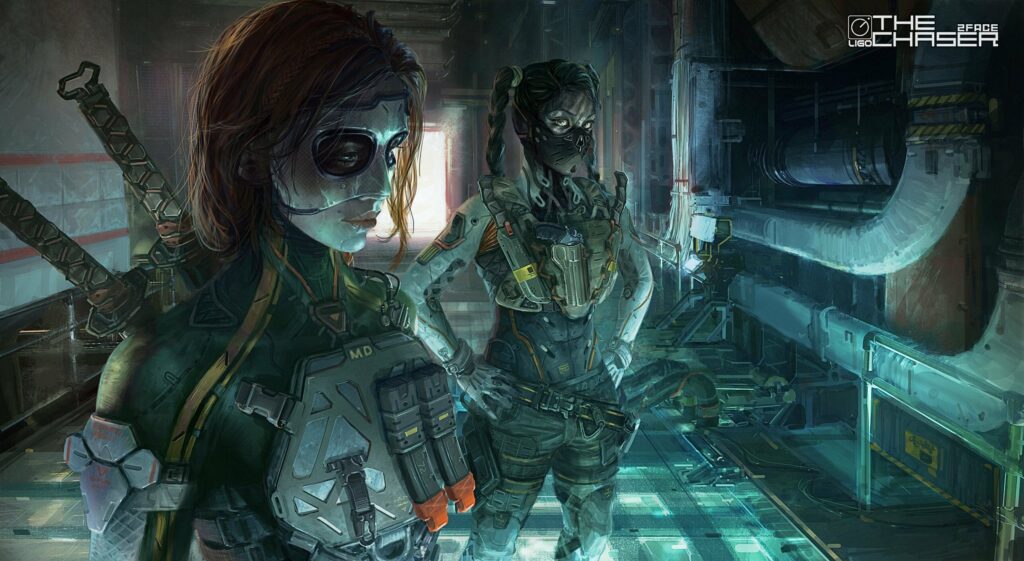 The chaser by Jay Li