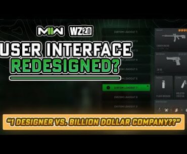 I Spent a Month Redesigning Nearly Every Facet of MW2 and Warzone 2.0's User Interface and HUD. See the before and afters now!
