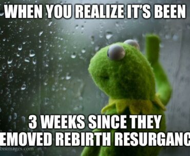 I miss Rebirth! And Fortunes Keep too😭