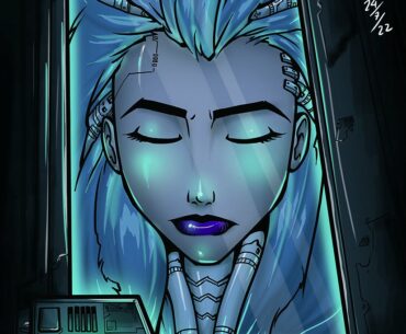 Photo Frame, by me, Digital Drawing, 2022.