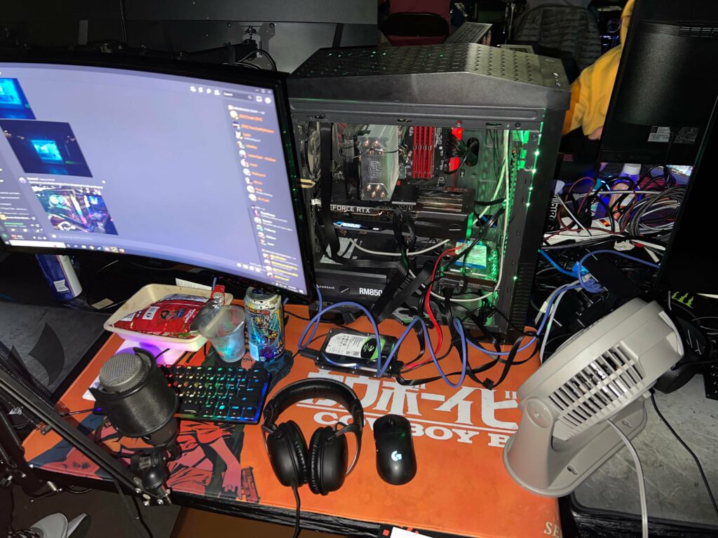 Award winning setup at DreamHack ATL