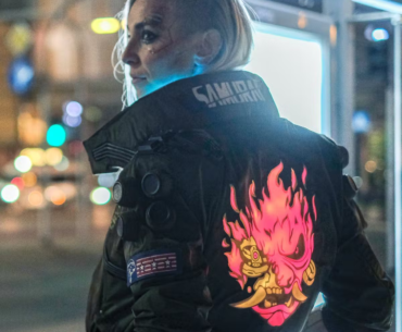 What are the little circle bits on the shoulders of Cyberpunk jackets actually supposed to be?