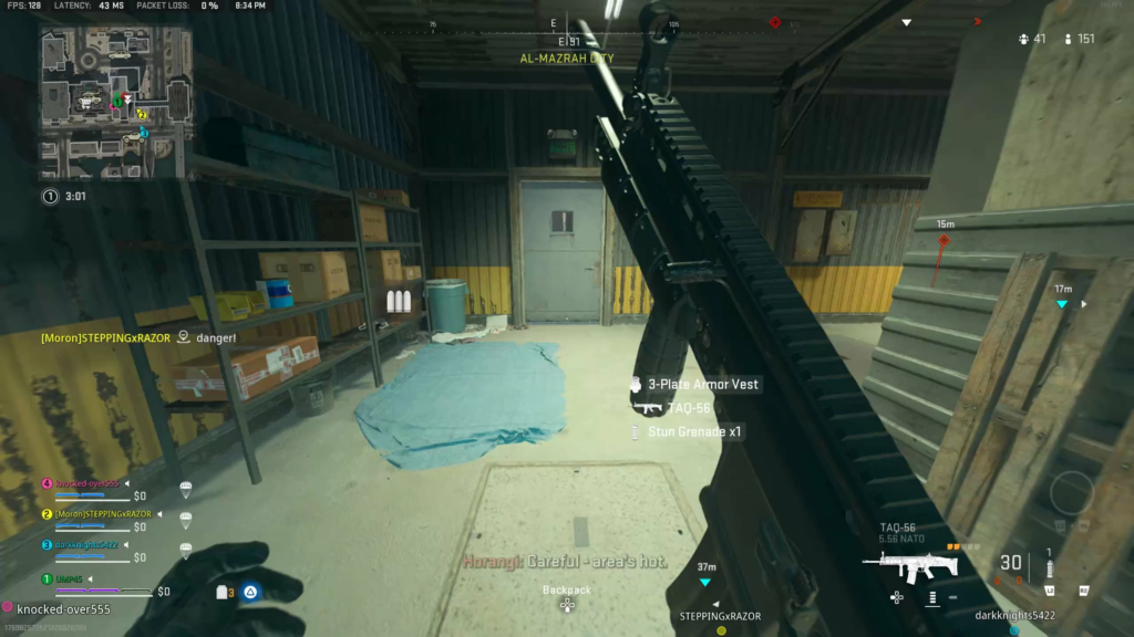 Of course two punches break armor faster than 5.56 NATO rounds, very tactical and realistic