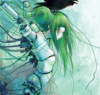 These art reminds me a lot of cibo from blame. <3 After a while I put the artist I'm looking for them.