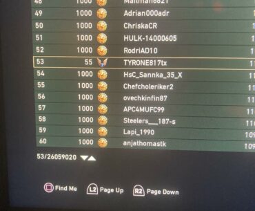 Prestige 2 on the leaderboard?