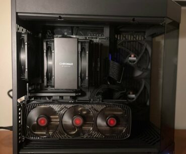 First time builder. Wanted to build an air cooled, RGBless rig in the Y60