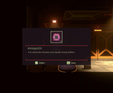 Lovely items of childhood memories in cyberpunk city.