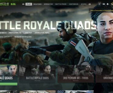 Why haven’t we had a playlist update in 2 weeks? I’d like to try 3rd person Solos or Unhinged Duos. Or even a resurgence mode or a rare loot mode. Getting stale….