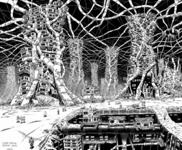 Scan from Prentis Rollin’s Resonator. Probably the most under appreciated writer/artist for dystopia, utopia and cyberpunk