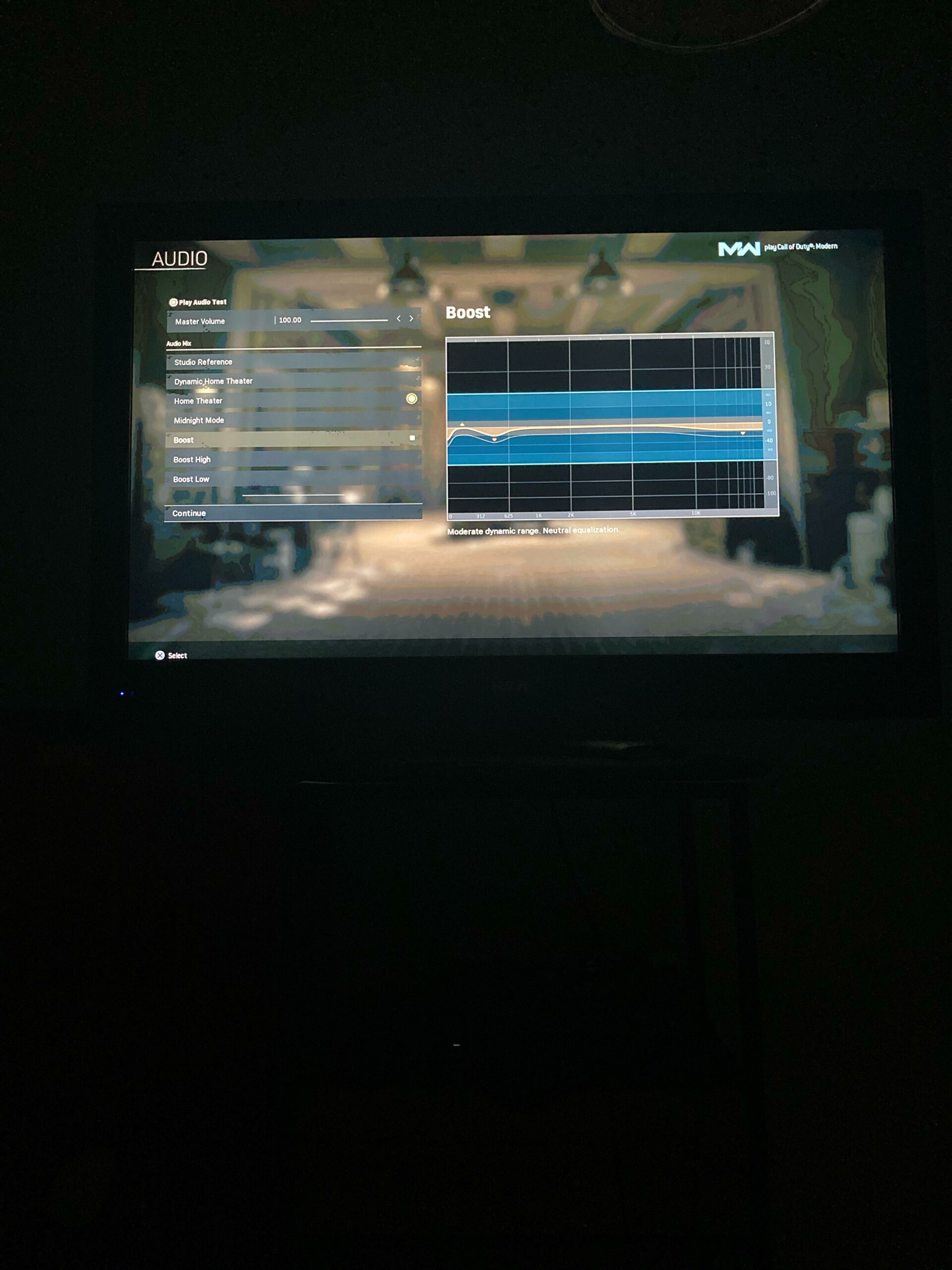 What does the square next to audio mix mean mw1 btw FPSHUB