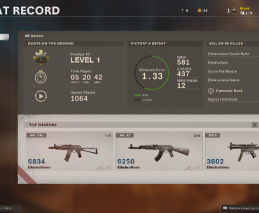 What are your stats?