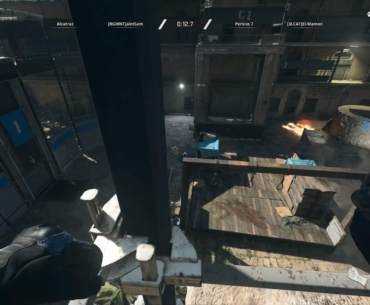 Getting a kill with a rock in the gulag.