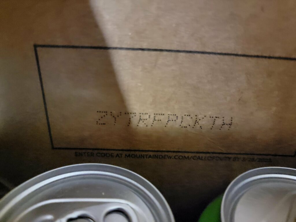 Double XP code