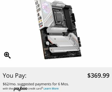 About to order this and a 13700k, anyone have any issues with this board, or recommend a better board that's under 450.00?