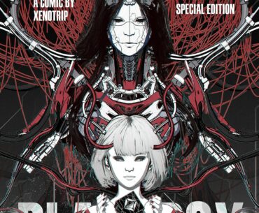 BlackBox: Prologue - Cyberpunk manga cover by Xenotrip