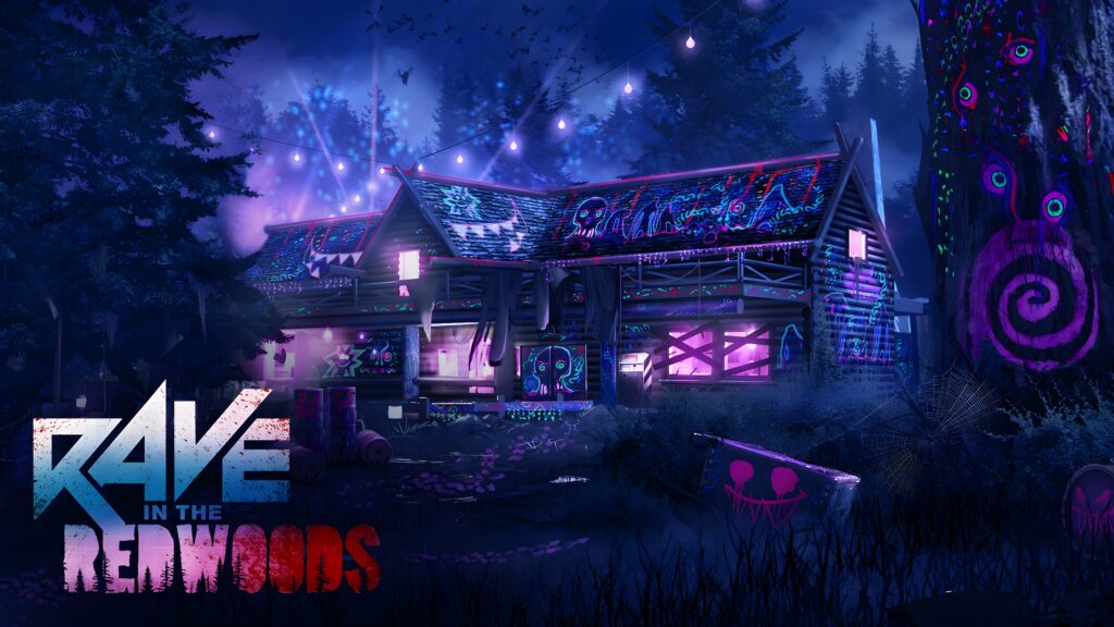 Rave In The Redwoods Wallpaper (8k AI Upscaled)