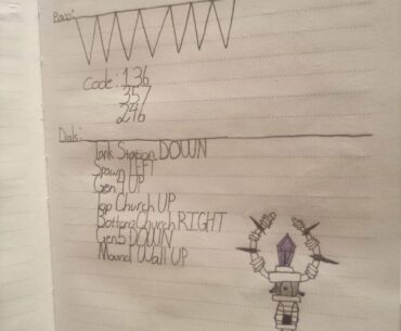 I'm new to the more complicated maps so I have a Journal (I call it The Kronorium) to write some important stuff down for certain maps!