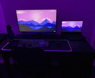 New monitor came in today! I think it bumps my setup to average