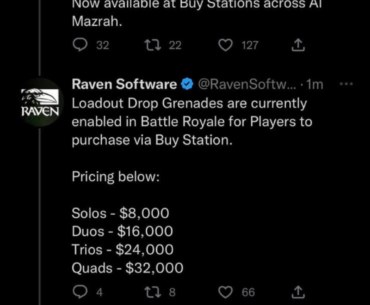 Loadouts can now be purchased at buy stations